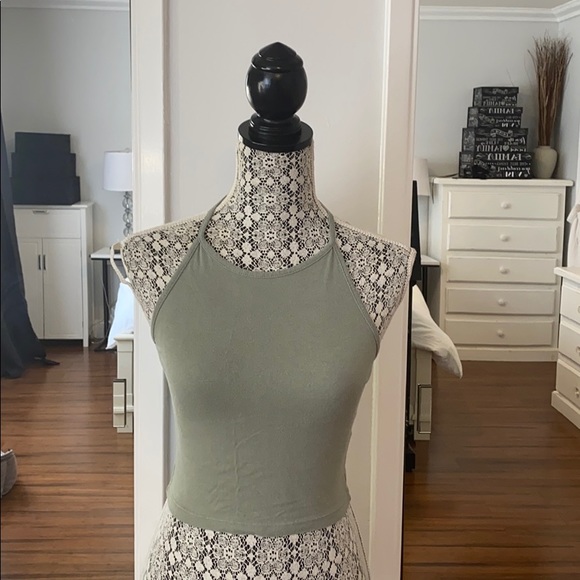 Brandy Melville Sachi Halter Top - Picture 2 of 5